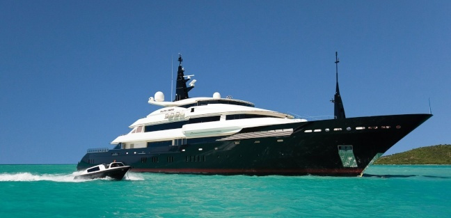 Alfa Nero — 82m Mega Yacht Experience — bedside view 8