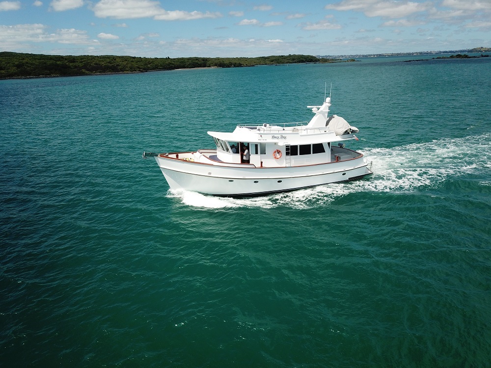 Lacy Day — Classic Charter Yacht — bedside view 7