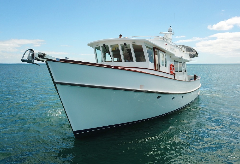 Lacy Day — Classic Charter Yacht — bedside view 8