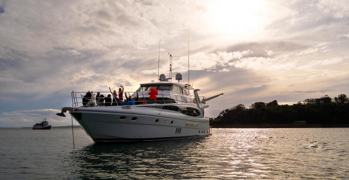 Tawaki — 82ft Luxury Yacht Charter — bedside view 6
