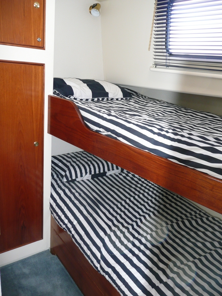 Boleh Lah — 17.1m Motor Launch, Bluff & Fiordland — bedside view 8