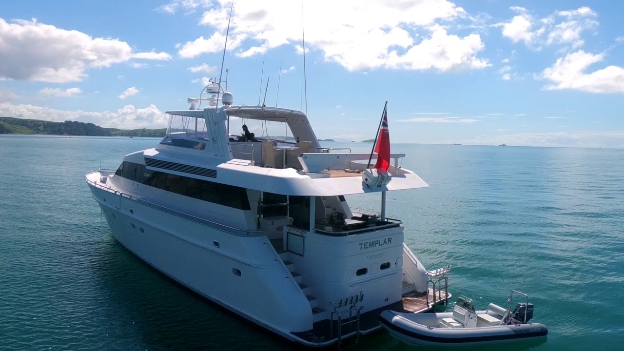 Templar — 81ft Dyna Laguna Superyacht — bedside view 6